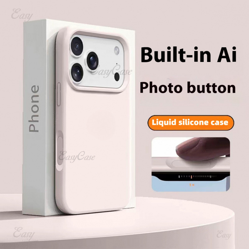 Liquid silicone simple solid color dirt resistant case for iPhone 17 16 Pro Max anti slip and anti d