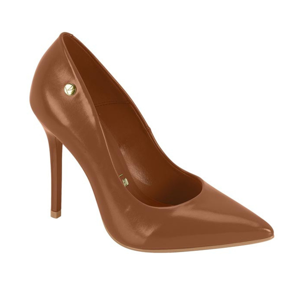 Scarpin Feminino Vizzano Salto Alto Agulha Bico Fino Elegant