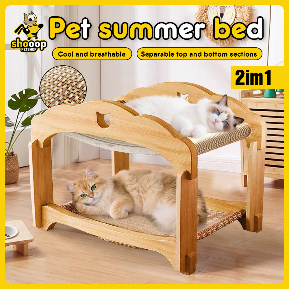 Cat Scratcher Bed with Double Layer Cat Scratching Board Cat Hammock Bed Hanging Soft cat Bed