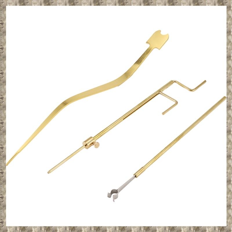 [uhktyltui123.th] Cello Luthier Tools Kit Cello Sound Post Set Sound Post Installation Tool Cello Ma