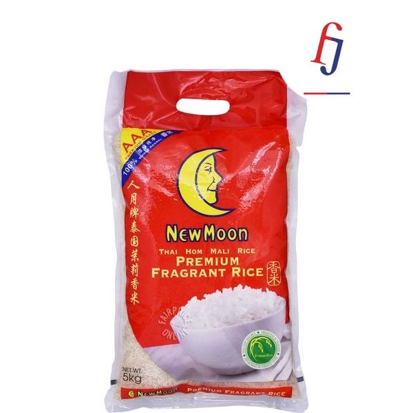 New Moon Premium Fragrant Rice Thai Hom Mali 5kg
