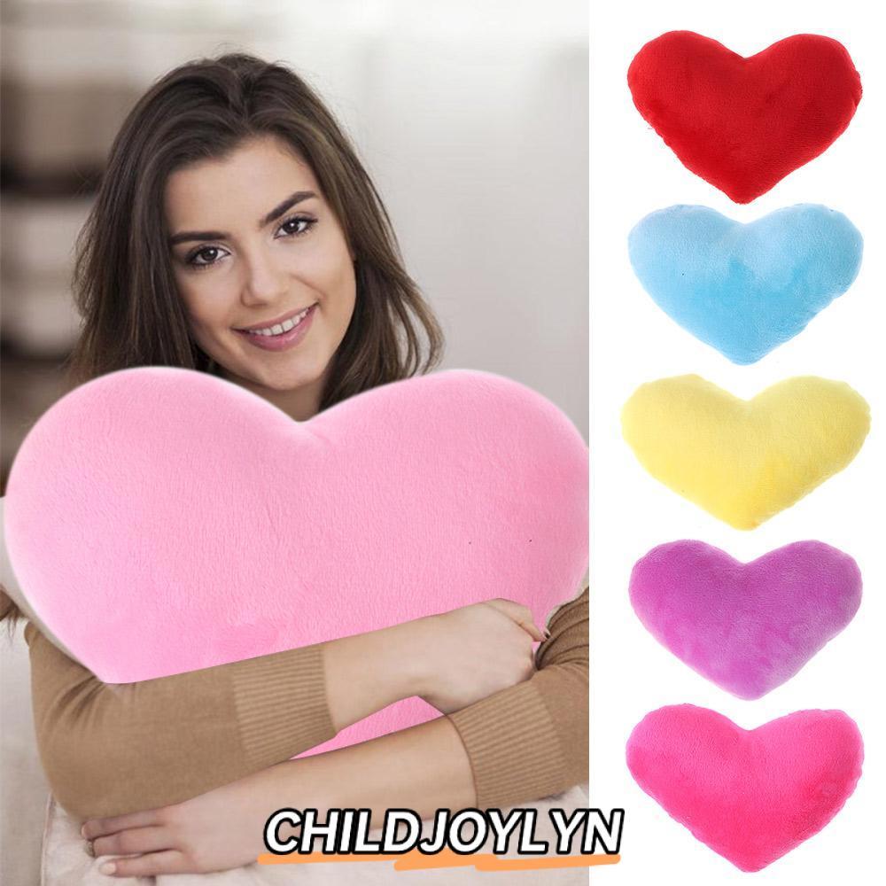 CHILDJOYLYN Soft Pillow Pink Color for Birthday Home Decorative Stuffed Pillow