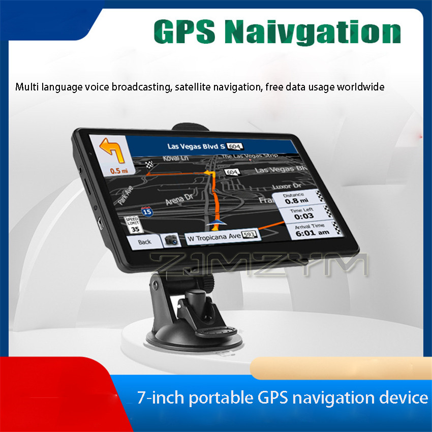 7-inch 8GB 256MB High-definition Screen Portable Car Southeast Asia GPS Navigation System Highdefinition TFT Touch Screen