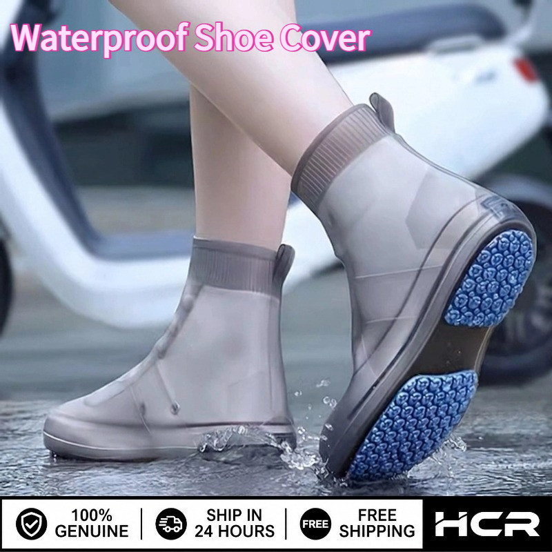Waterproof Shoe Cover Rain Boots Shoe Cover Thick Silicone Unisex rain shoe cover