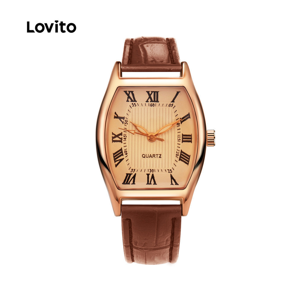Lovito Elegant Retro Quartz Watch Korean LFA99176