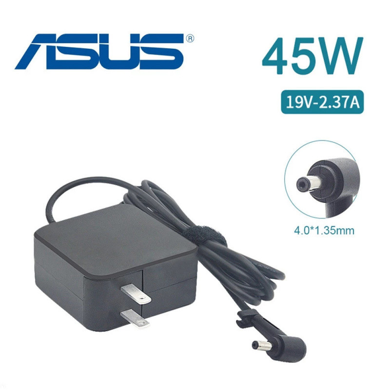Asus 19v 2.37a Charger Asus Laptop, Premium 45W AC Adapter Laptops 4.0x1.35mm Plug Worldwide