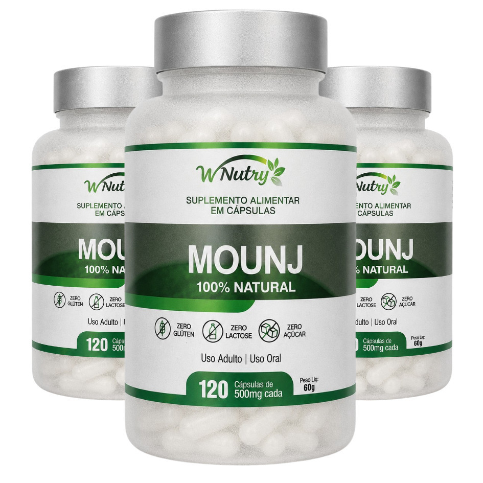 Moun-jMax Quitosana, Psyllium, Spirulina Termogênico Natural Suplemento Alimentar Com Ingredientes N