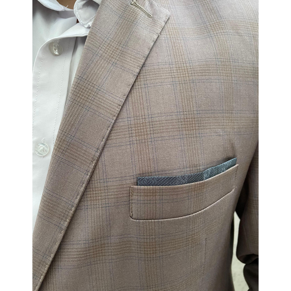 Terno Poliviscose Pv De Luxo Alto Padrão Marrom Alfaiataria Premium
