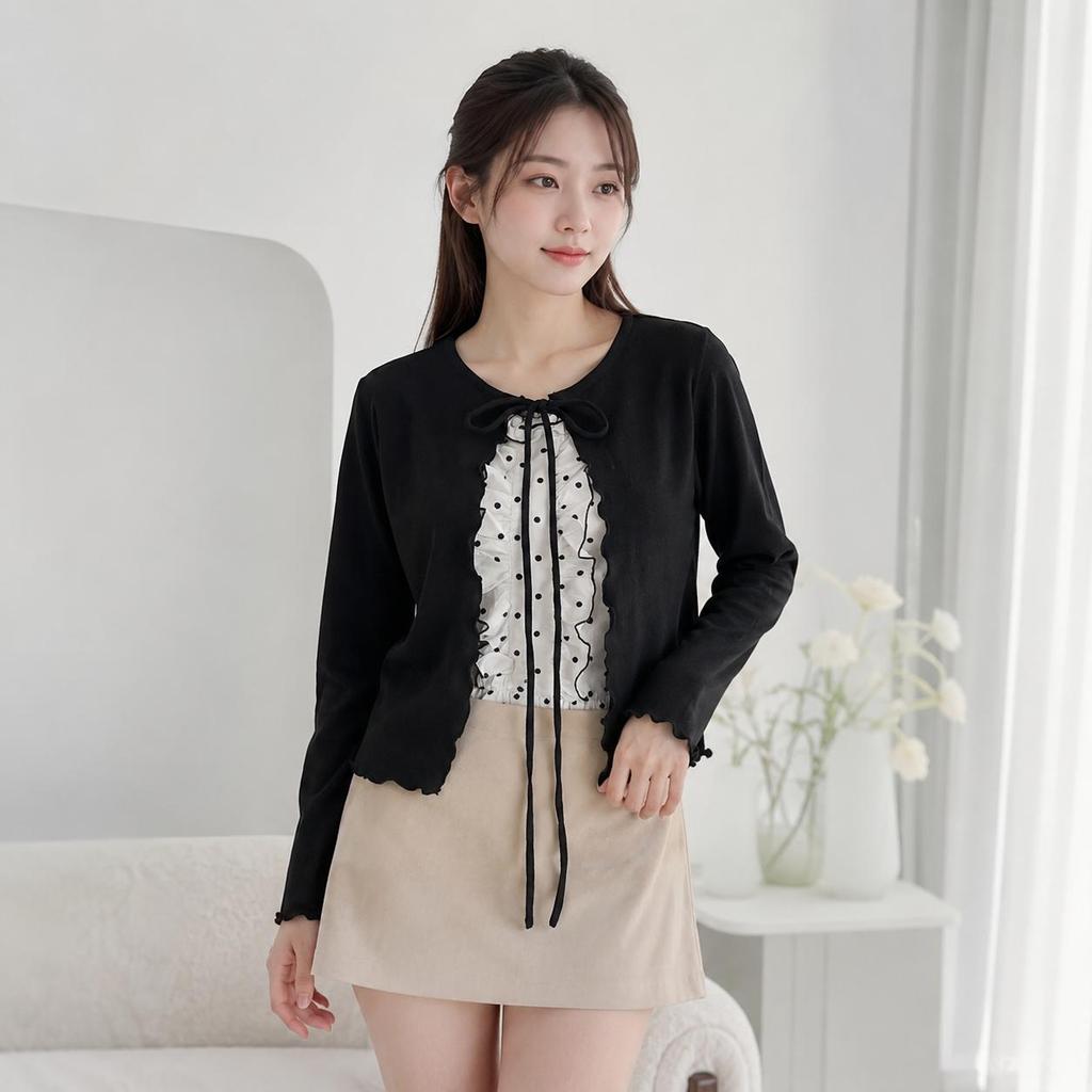 NJW - NETTA SET CARDIGAN SET 2in1 SET TANKTOP CARDIGAN Wanita - atasan wanita