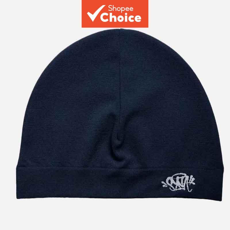 Unisex Streetwear Hip Hop Vintage Double Layer Letter Embroidery Beanies European American Fashion C