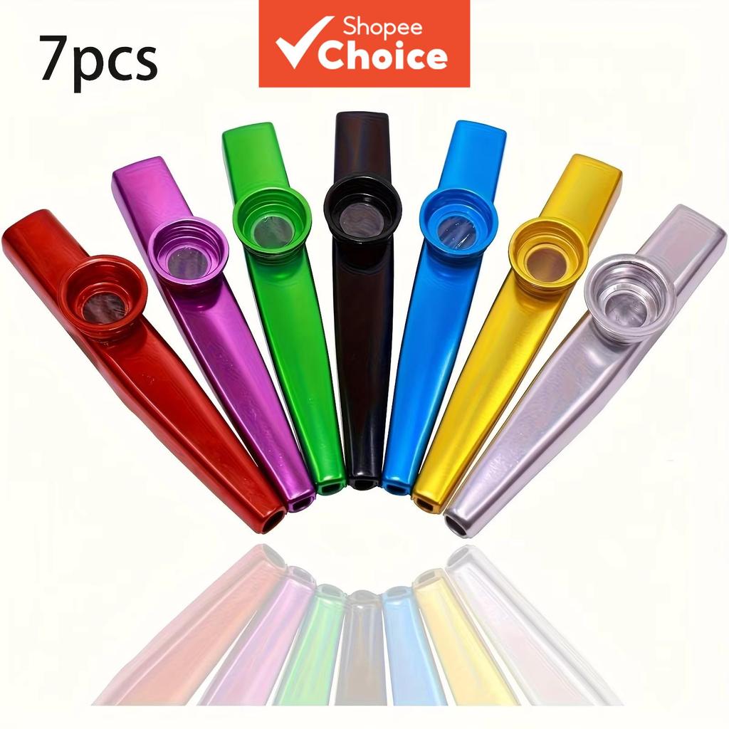 Metal Clarinet Musical Instrument Set 7 Pieces Great Companion For Ukulele Violin Guitar Piano Keybo