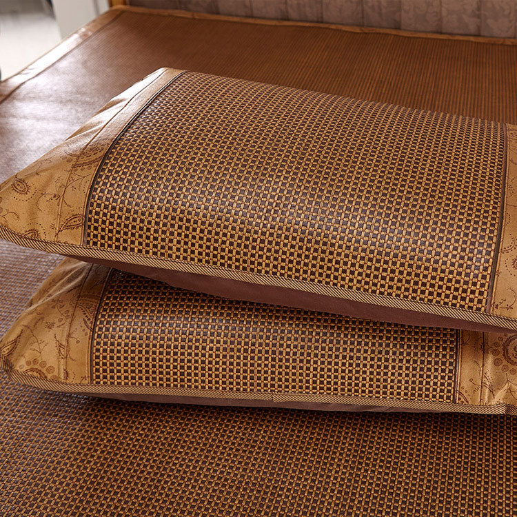 Summer Cool Summer Cool Mat Pillowcase Adult Pillow Mat Rattan Mat Pillowcase Pillowcase Cool Single