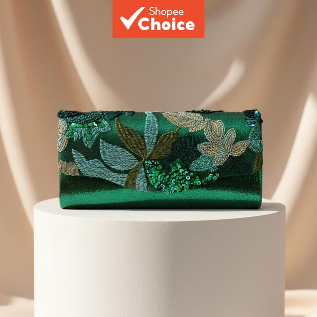Unique Vintage Beaded Handbag, New Style Women's Evening Bag, Luxury High-End Banquet Clutch - Perfe