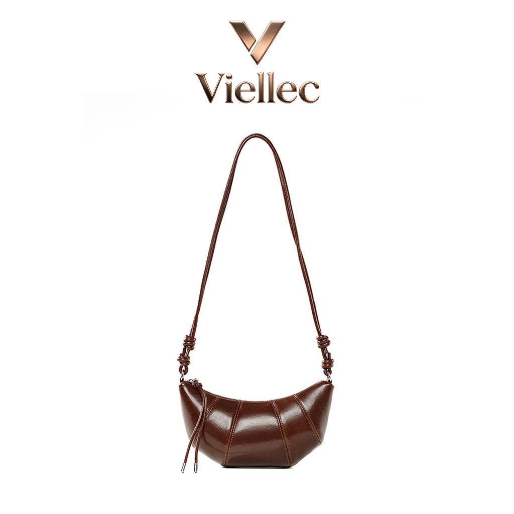 Viellec Croissant Túi đeo chéo nữ cao cấp nhẹ phù hợp