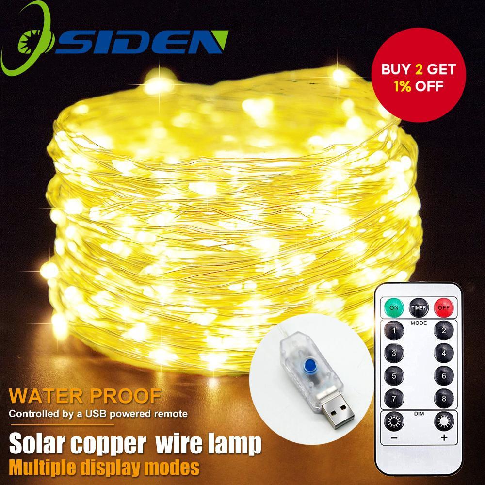 USB LED String light 5M 10M 20M Copper Wire Fairy lights/Home Christmas Wedding Party Decor