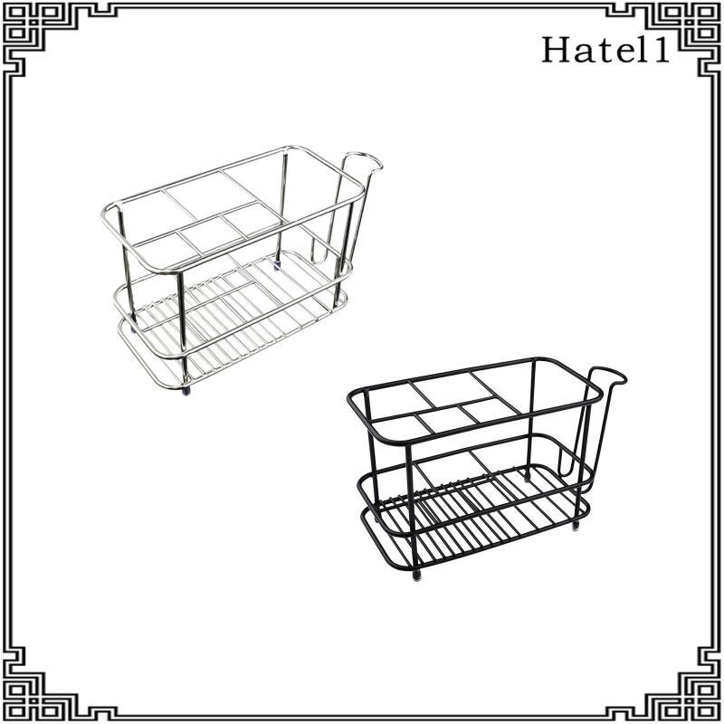 [Hatel] Toothbrush Holder Bathroom Counter Organizer Rack Bathroom Accessories Organizer Storage Organizer Shelf for Vanity Bathroom