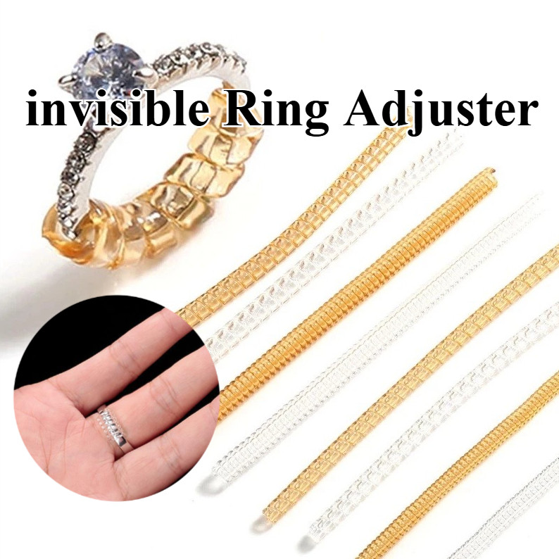 Resizer Rope Practical Gold Transparent Size Adjuster Rings Tightener Jewelry Guard Loose Rings
