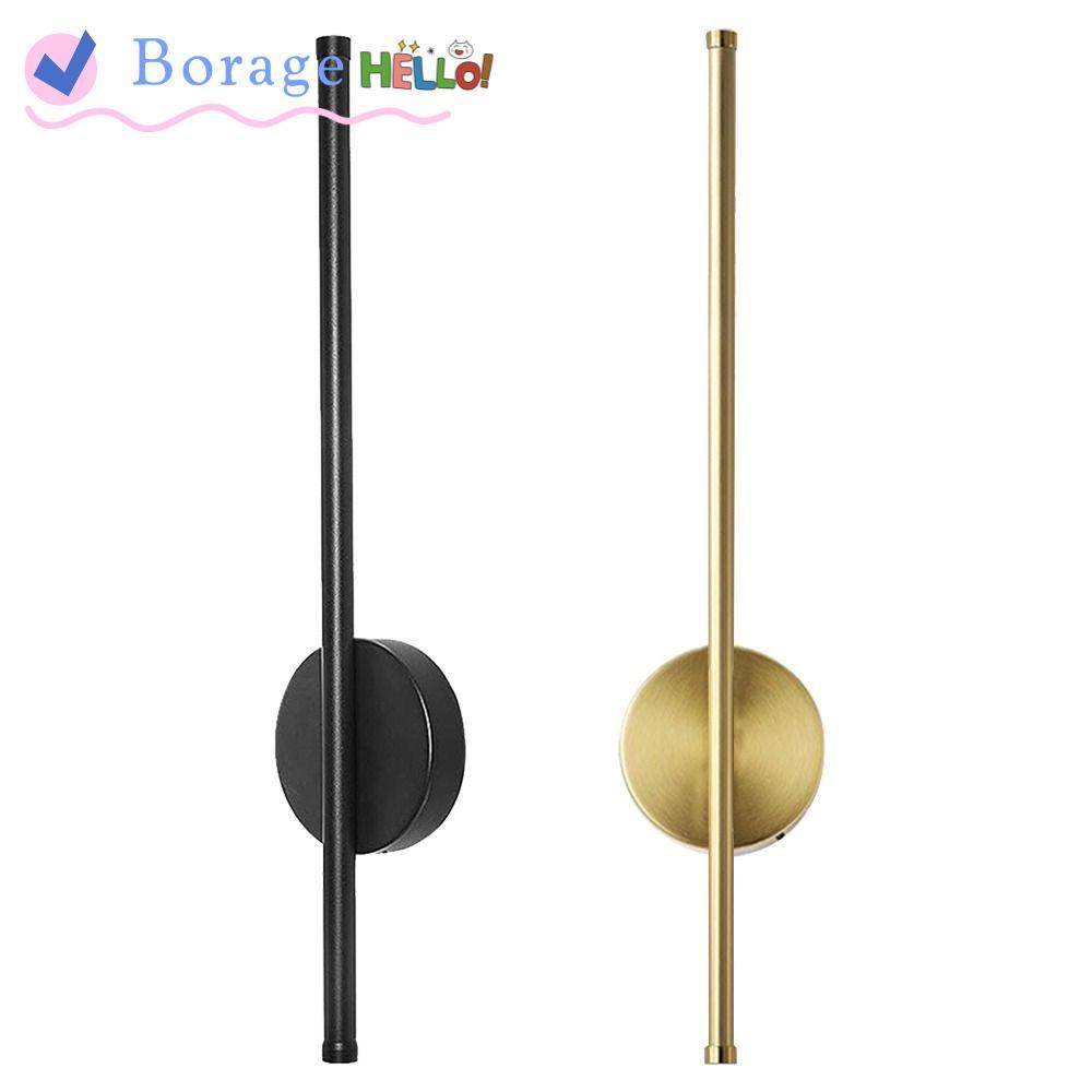 BORAGE LED Wall Lamp, Long Strip Rechargeable Wall Sconces, Modern 360° Adjustable Dimmable with Rem