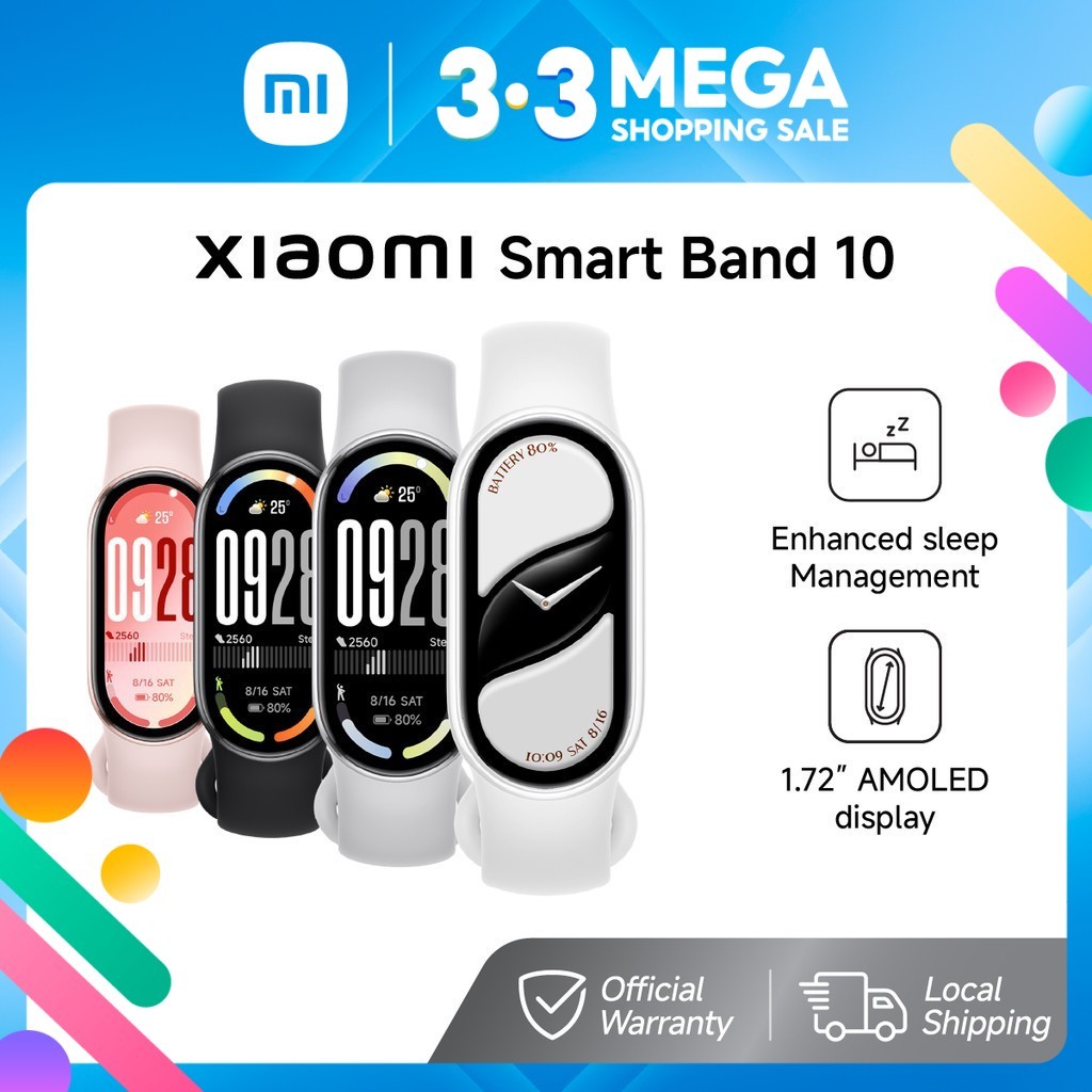Xiaomi Smart Band 10 | Fitness Tracker