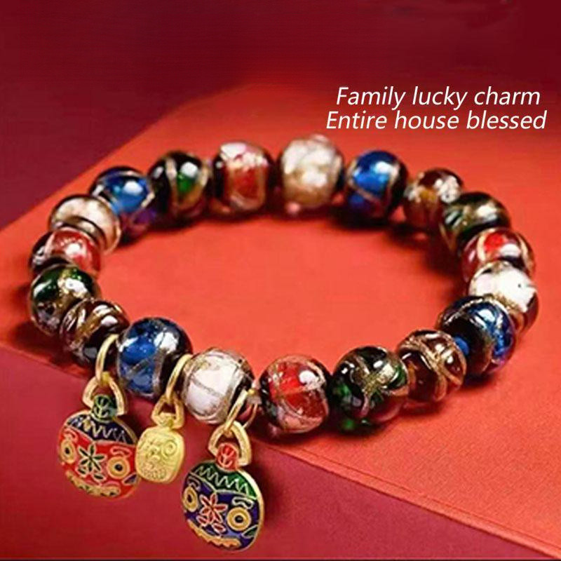 A Family Of Three Gold-Eating Beast Bracelet Bringing Fortune And Blessings Health And Longevity Ash