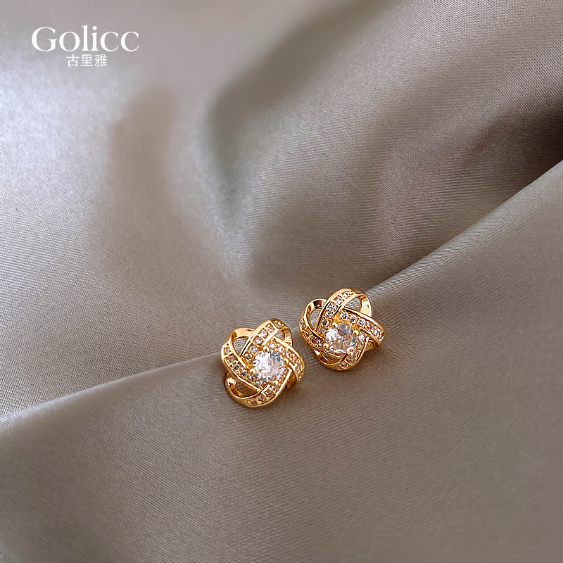 Bông Tai Ngọc Trai Vàng Cao Cấp Bạc Sterling S925, Ánh Kim Sáng Bóng, Thiết Kế Thời Thượng