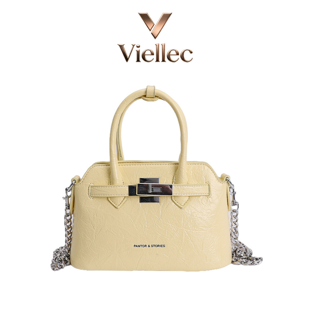 Túi xách đi lại cao cấp Viellec Túi đeo chéo thời trang phong cách Mỹ Châu Âu