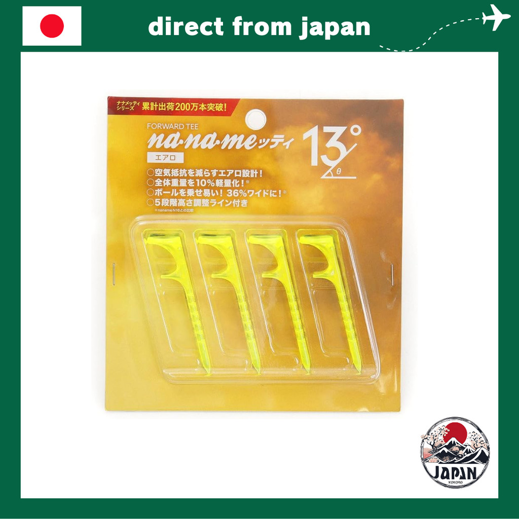 Tee Golf Nanametti Aero 13° – Thiết kế nghiêng giảm lực cản cho cú phát bóng mạnh mẽ