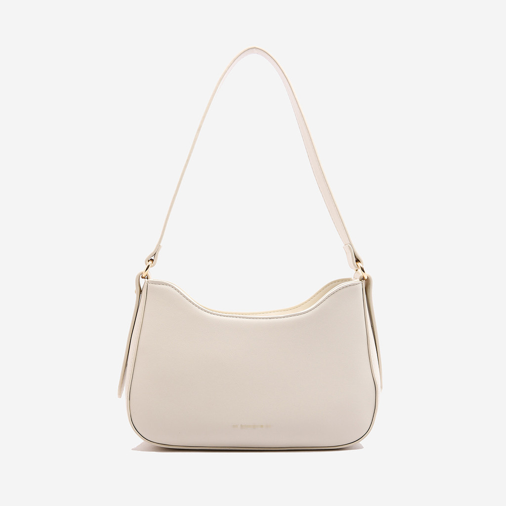 Túi Xách Nữ Hobo Dáng Dài Màu Đơn Đơn Giản Phong Cách Hàn Quốc | Túi Đeo Vai Ngang Dáng Nhỏ Gọn Dễ Phối Đồ | Đen / Nâu / Màu kaki / Trắng