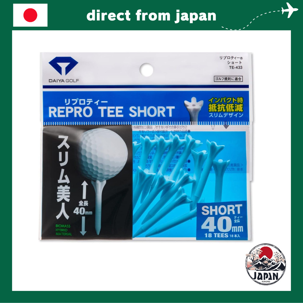 DAIYA GOLF Repro Tee – Tee golf sinh khối thân thiện môi trường, thiết kế mảnh cho cú đánh mượt mà