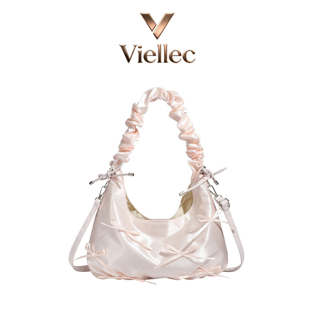 Túi xách nữ Viellec Phong cách múa ba lê Nơ Phong cách ngọt ngào
