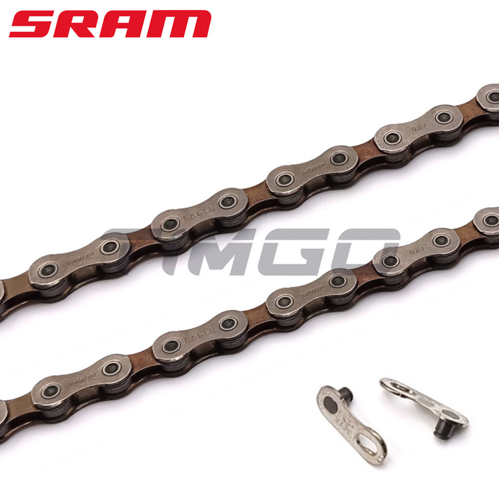 Dây xích SRAM Eagle 12 tốc độ cho xe đạp leo núi MTB với đầu nối nhanh và khóa nguồn