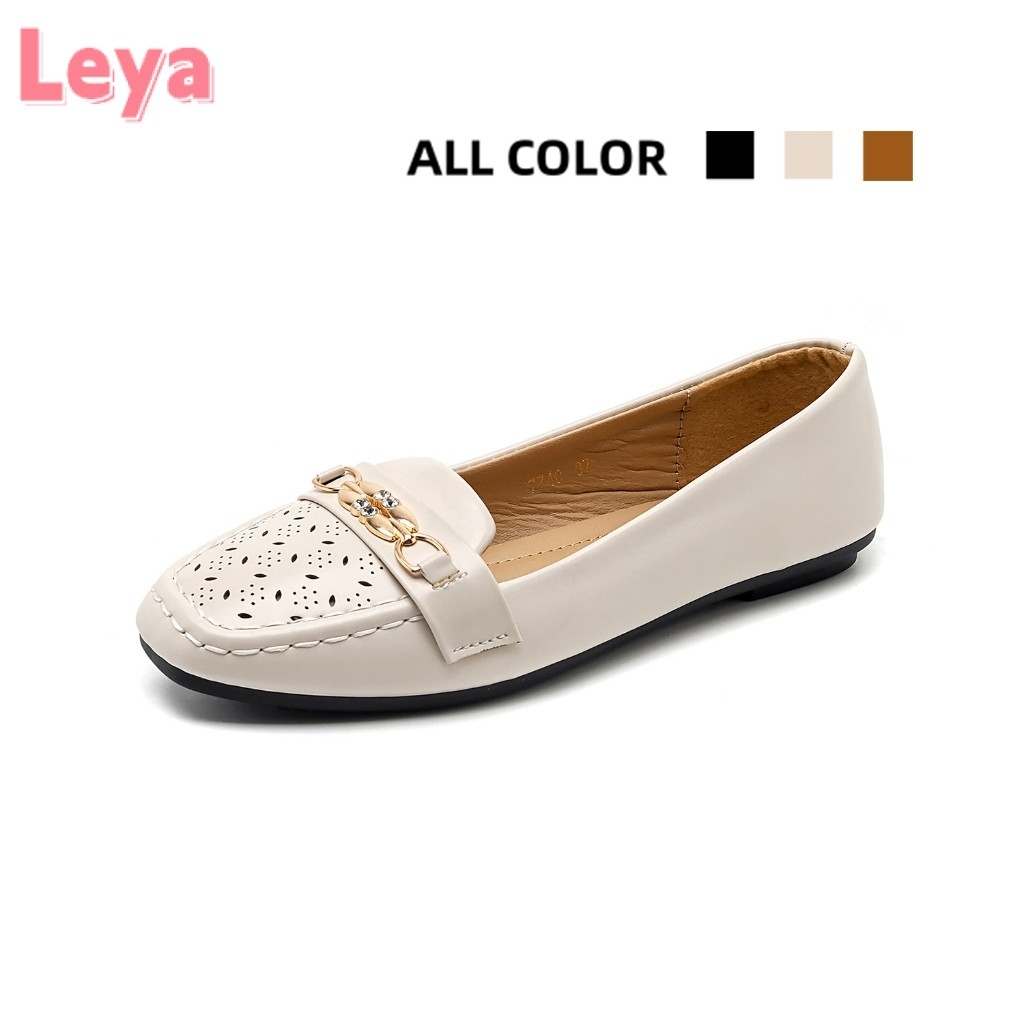 Leya Fashion Women Doll Shoes Office Flat Shoes Daily Loafer