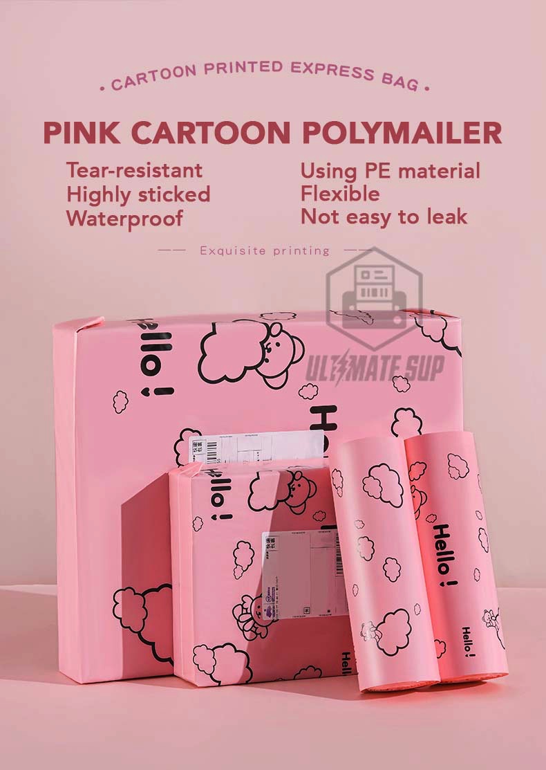 100pcs Plastic Poly Mailer Self adhesive Seal Mailer bag Shipping Polymailer Bag More