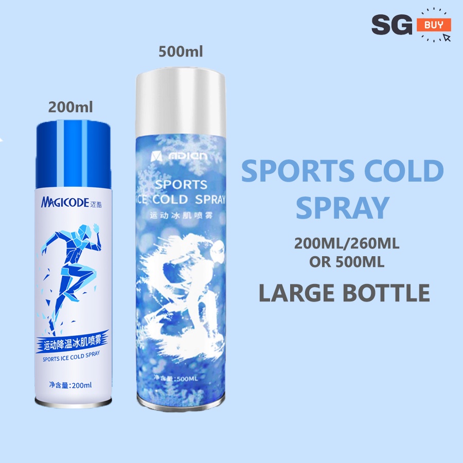 500ml Sports Cold Spray Sprain Bruise Sprained Ankle Muscle Injury Cooling Pain Relief Emergency