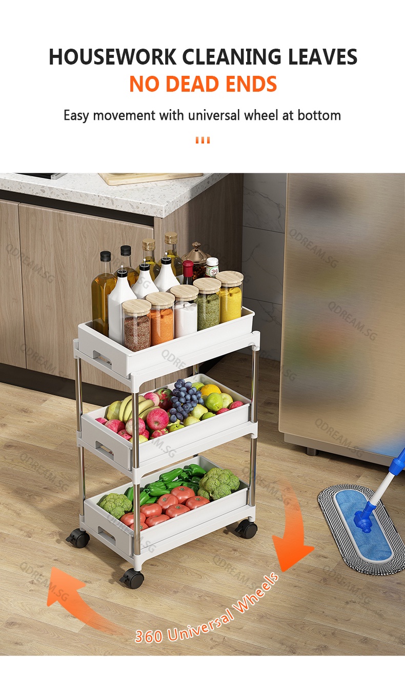 YOULITE Kitchen Under Sink With Drawer Rack Kitchen Sink Organiser