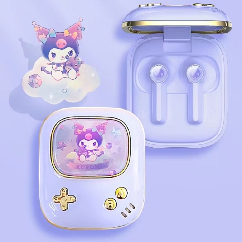 Sanrio Wireless Bluetooth Noise Cancelling Gaming Earbuds Headphones HiFi Earbud Earphones
