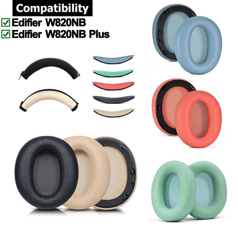 Miếng Lót Tai Cho Edifier W820NB / W820NB Plus Tai Nghe Headband Bao Tai Nghe Đệm Bọt Biển Tai Nghe Bịt Tai