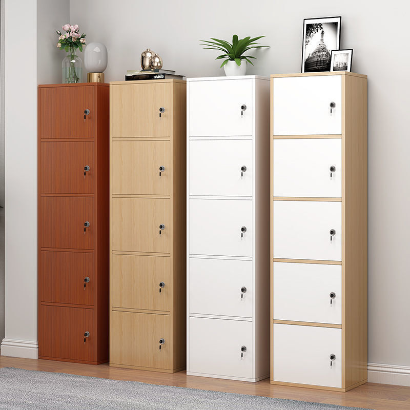 【SG Stock】Storage Cabinet Nordic Style Floor Storage Cabinet Bedroom Living Room Shelf Home Chest Of Drawers Wall Storage Cabinet (DS)