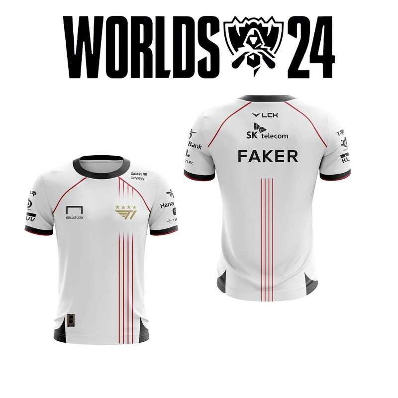Buy t1 worlds jersey 2024 At Sale Prices Online - November 2025