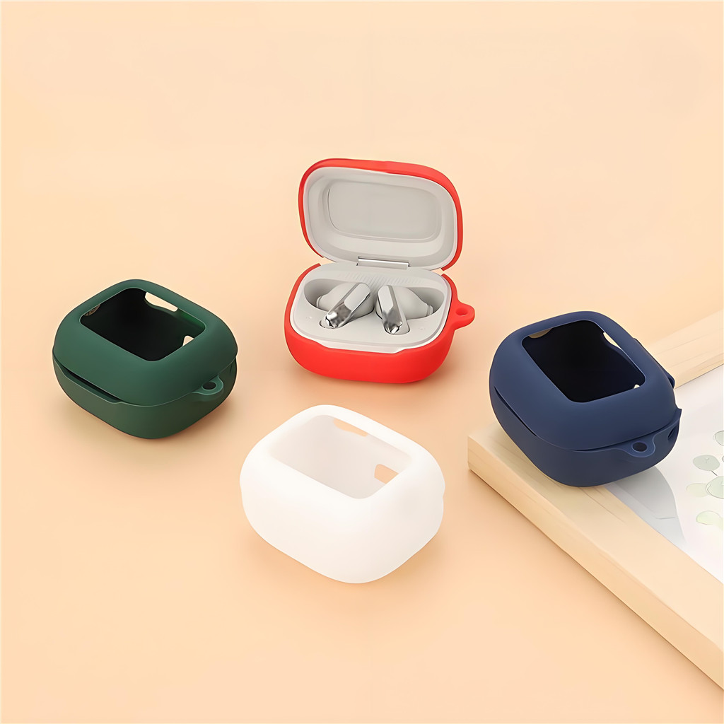 Dành cho JBL Live Flex 3 / Live Buds 3 / Beam 3 Vỏ bảo vệ tai nghe silicon chống rơi và chống bụi