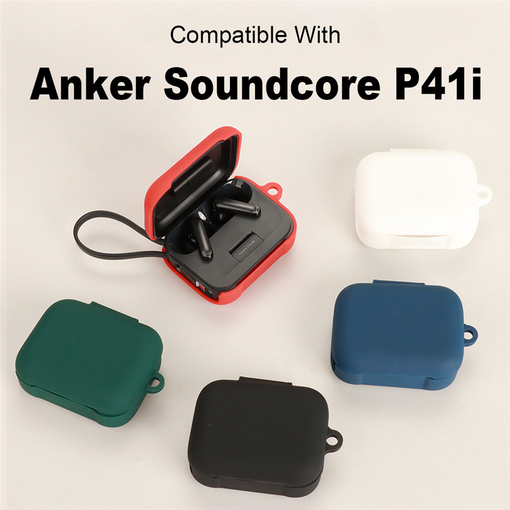 Vỏ Tai Nghe Silicon Cho Anker Soundcore P41i Vỏ Tai Nghe Chống Sốc Chống Trầy Xước Tay Bảo Vệ Có Thể Giặt Nhà Ở Chống Bụi