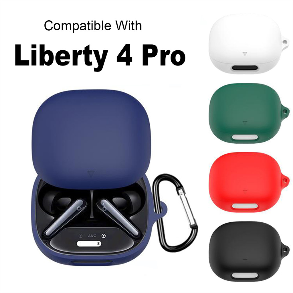 Dành Cho Anker Soundcore Liberty 4 Pro Có Thể Giặt Được Chống Bụi Vỏ Vỏ Tai Nghe Silicon Chống Trơn Trượt Vỏ Bảo Vệ