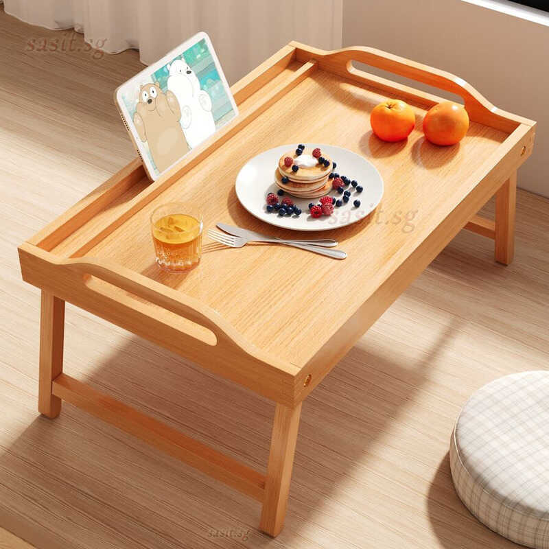 SJY Bed Table Folding Table Laptop Table Portable Table Mini Table Small Table Foldable Study Table Dining Table Side Table Small Table Computer Table jy1218