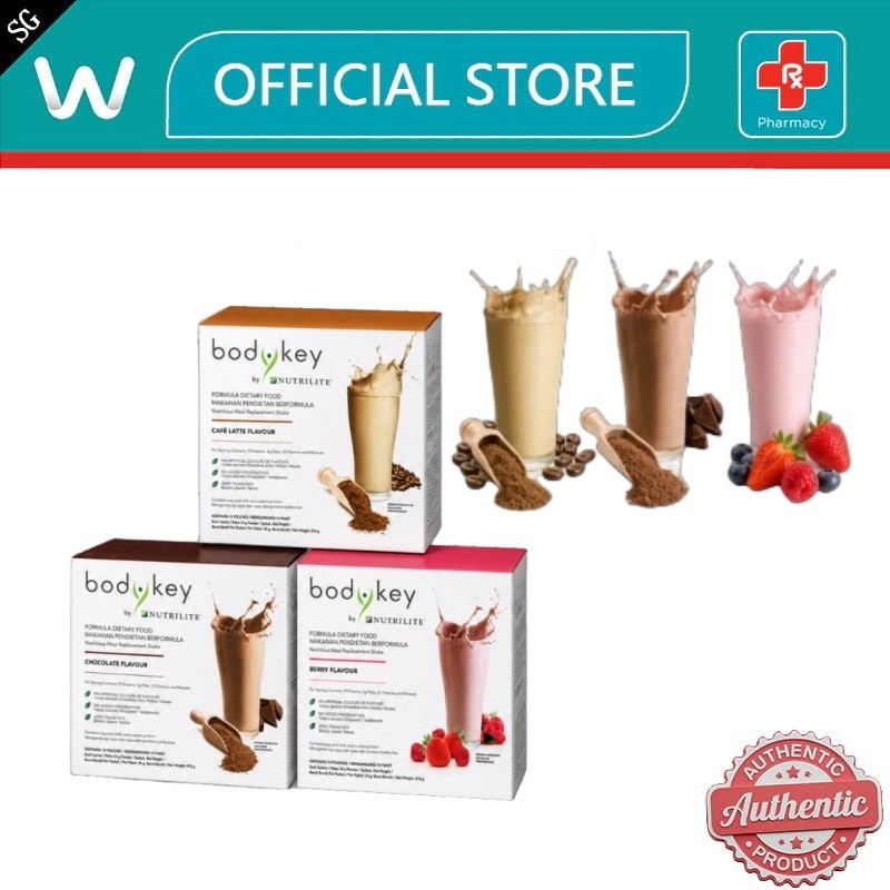 Local delivery Nutrilite BodyKey Meal Replacement Shake Multiple Flavours