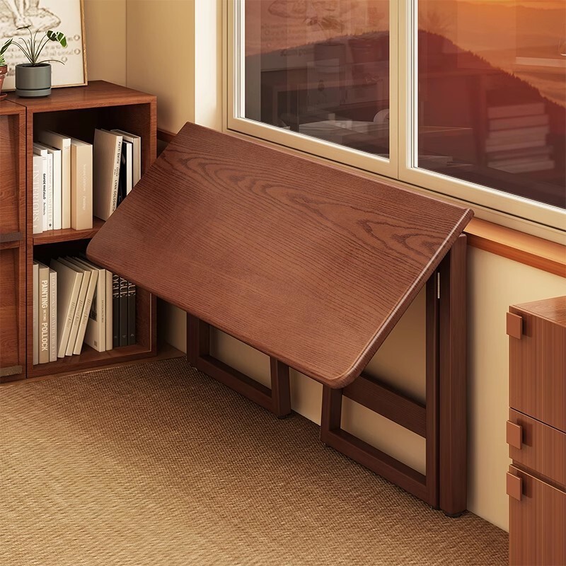 After-sales Service Guarantee / Please Do Not Cancel /small Apartment Folding Desk Integrated Wall-mounted Rectangular Desk New Folding Desk Computer Desk