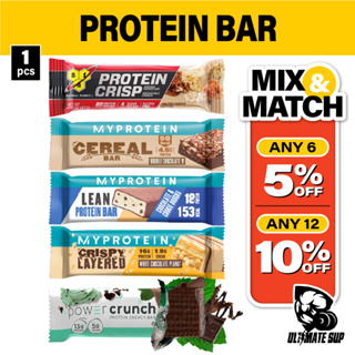 Protein Bar Low Carb 2  | Various Brands and Assorted Flavors | Post Workout | Protein Bar No Sugar | 1pcs