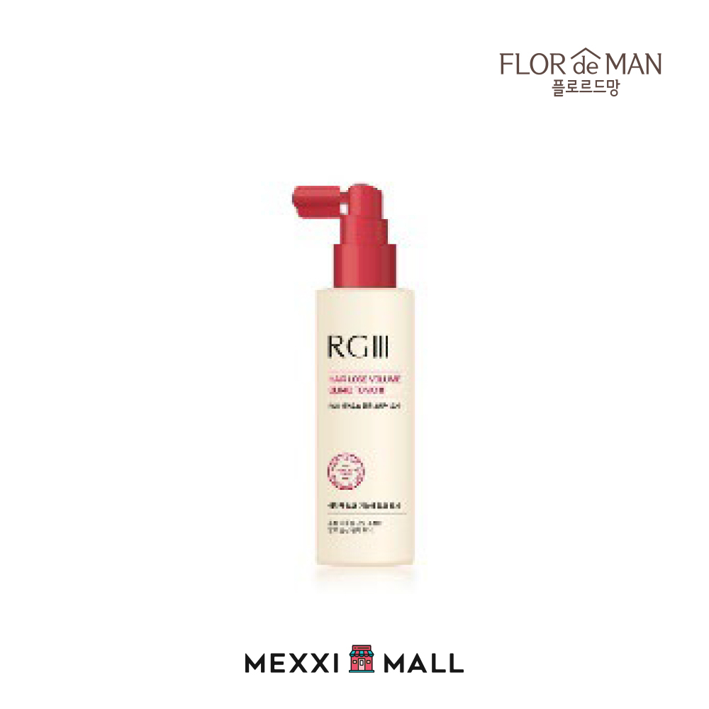 Flor De Man] RGIII Hair Loss Volume Clinic Tonic 150ml | Shopee Singapore