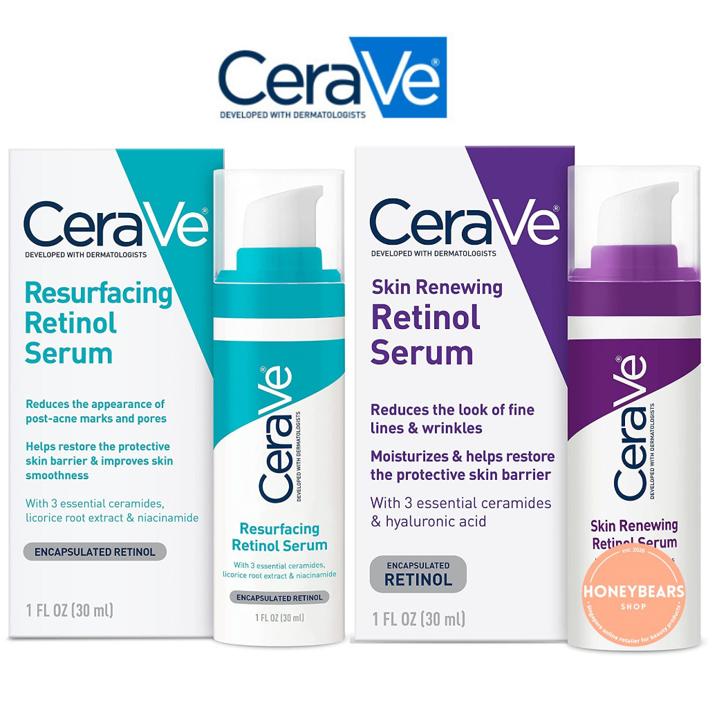 Cerave Resurfacing Retinol Serum Skin Renewing Retinol Serum 30ml