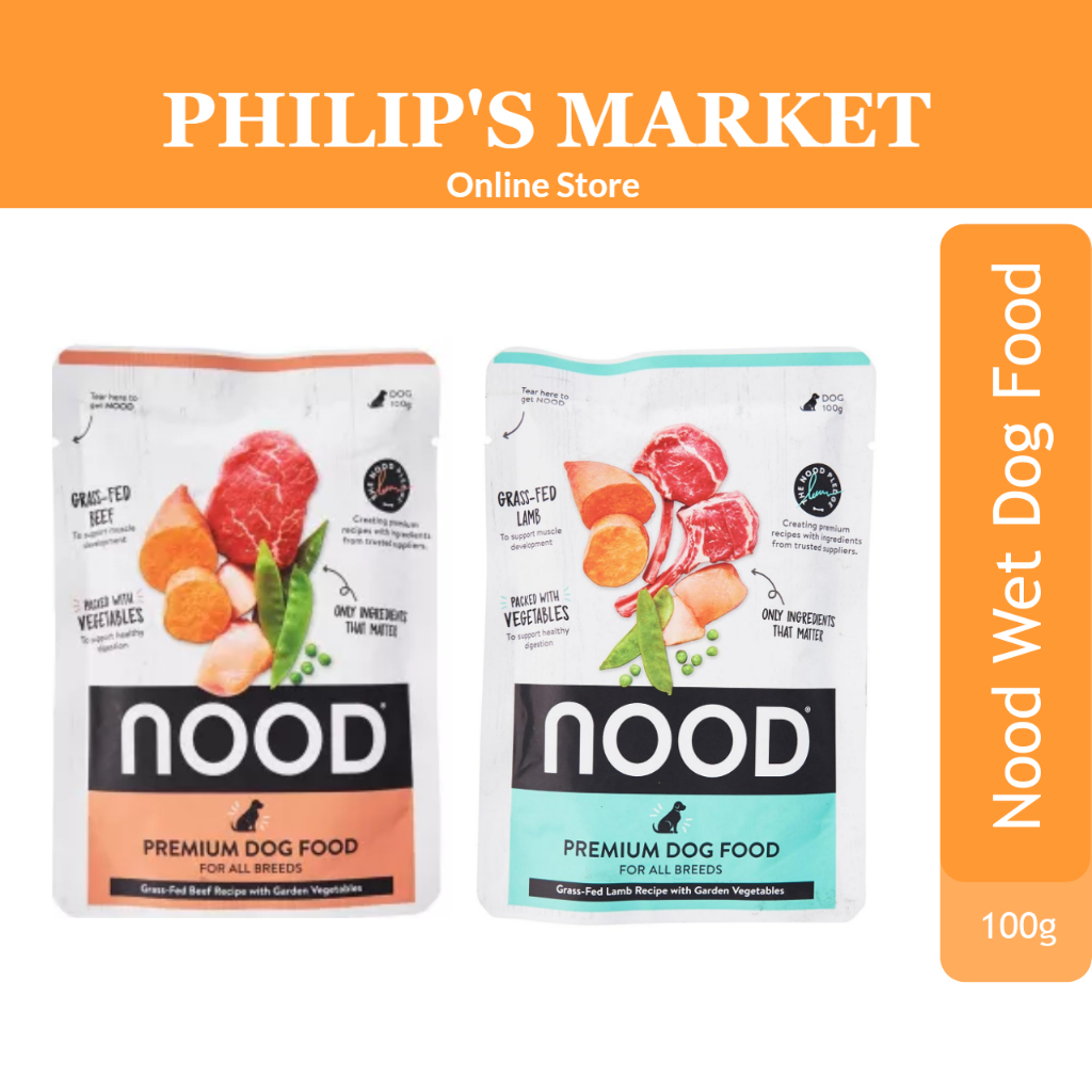 NOOD Dog Wet Food 100g Shopee Singapore