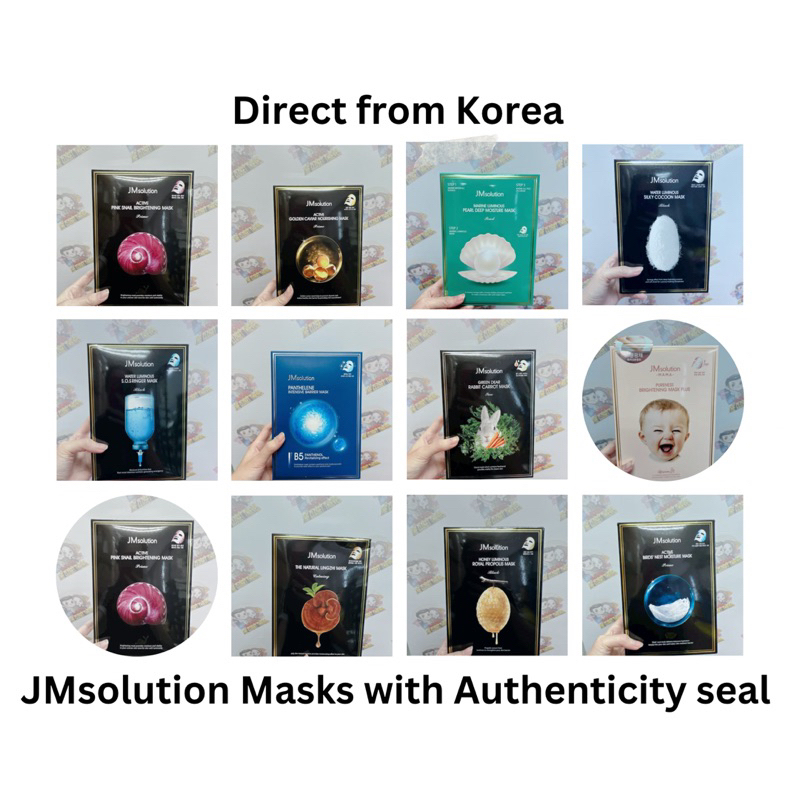 JM solution mask (DIRECT FROM KOREA) 10pcs/Box Shopee Singapore